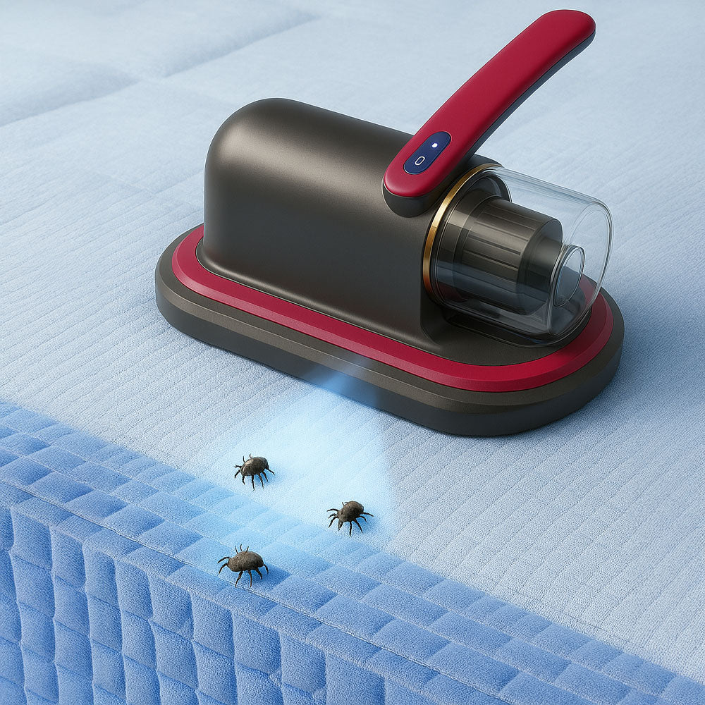 Aspirator portabil UV-C pentru saltele – Curățare în profunzime, fără alergeni